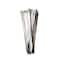 South Main Hardware Cable Tie, 14 in L, 4.4 in Max Bundle Dia., Silver, 304 Stainless Steel, 350 lb Strength, 100 PK 222122 - alternate 2